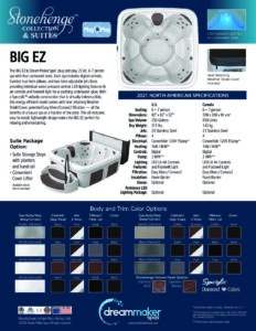 Big EZ Dream Maker Spa PDF