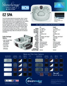 Stonehenge EZ Dream Maker Spa PDF
