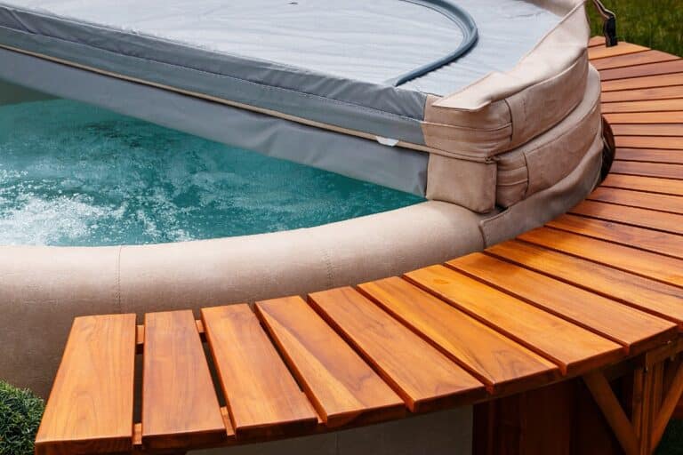 what destroys a hot tub cover?