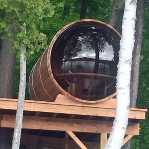 Panoramic View Cedar Barrel Saunas 12