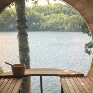 Panoramic View Cedar Barrel Saunas 8