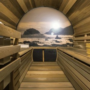 Panoramic View Cedar Barrel Saunas 9