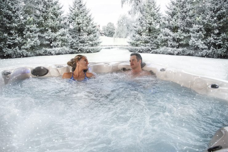 Hot Tub in winter